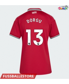 Günstige Manchester United Patrick Dorgu #13 Heimtrikot Damen 2026-27 Kurzarm